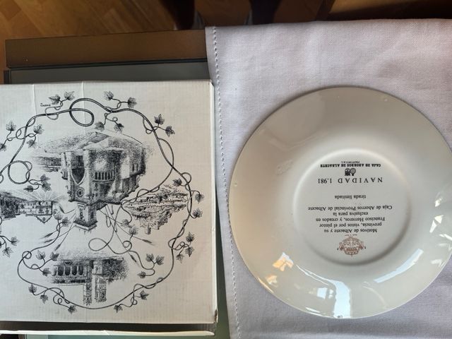 Plato Conmemorativo Albacete 1981