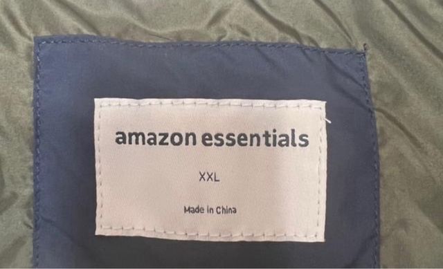Talla XXL. Chaleco acolchado AMAZON ESSENTIALS