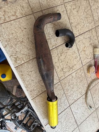 Tubo de escape minimoto
