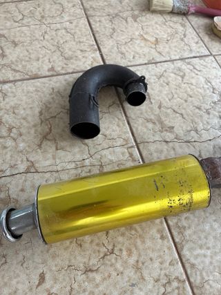 Tubo de escape minimoto
