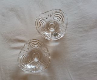 Lampadari in cristallo di rocca a forma di cuore