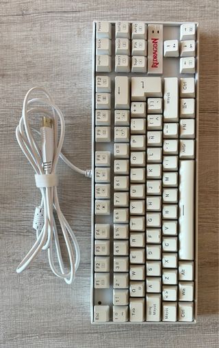 Teclado Redragon K552RGB Kumara Blanco