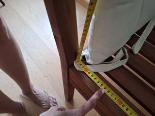 Sillón de jardín de madera exterior. Excelente.