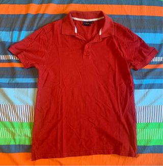 Polo Cotton & Silk rossa Taglia XL uomo