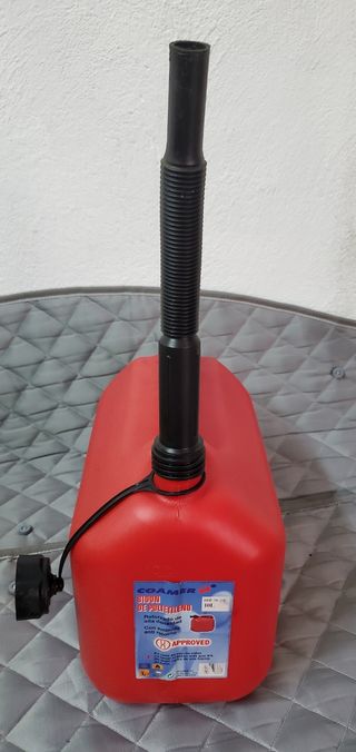 Bidón Gasolina Coamer 10L con Embudo