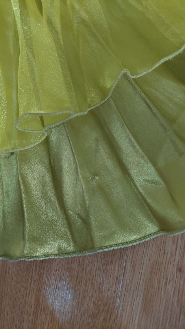 Abito elegante color lime Nuovo taglia 42.