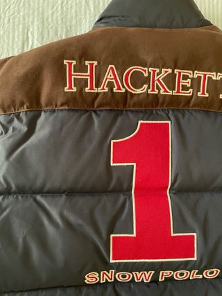 Chaleco plumífero Hackett marrón