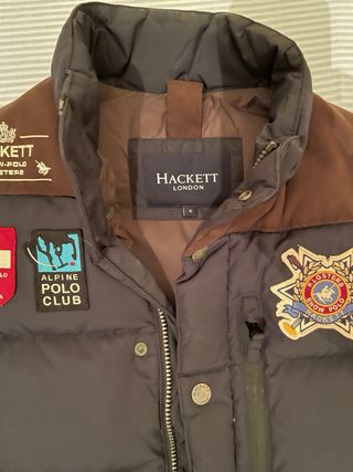 Chaleco plumífero Hackett marrón