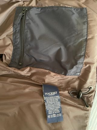 Chaleco plumífero Hackett marrón