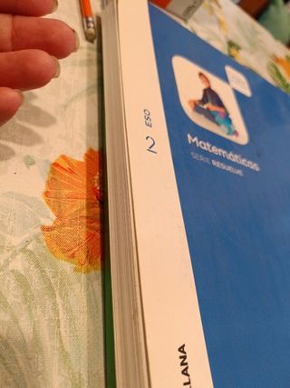 MATEMATICAS SERIE RESUELVE 2 ESO SABER HACER