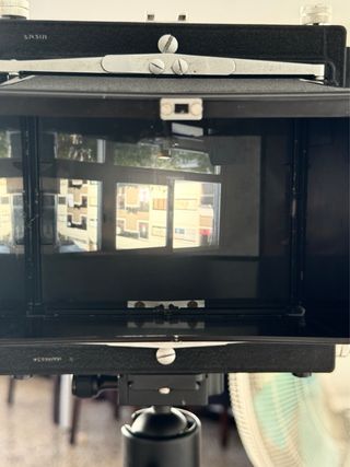 Cámara 4x5 Gran Formato  M.P.P. MK VI con Objetivo