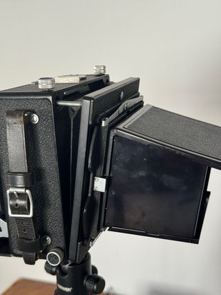 Cámara 4x5 Gran Formato  M.P.P. MK VI con Objetivo