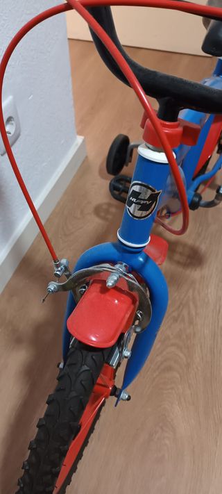 Bicicleta Huffy Spiderman 4 ruedas