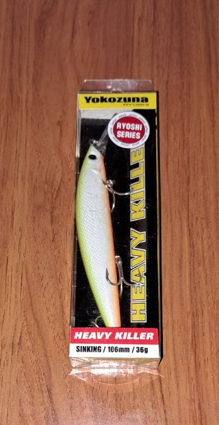 2 señuelos de pesca Yokozuna y Hart