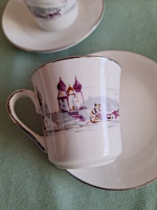 Juego de café de cerámica 6 servicios