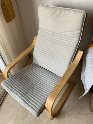 Butaca con reposapiés