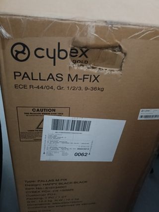 Silla Coche Cybex Pallas M-Fix Gr 1-2-3