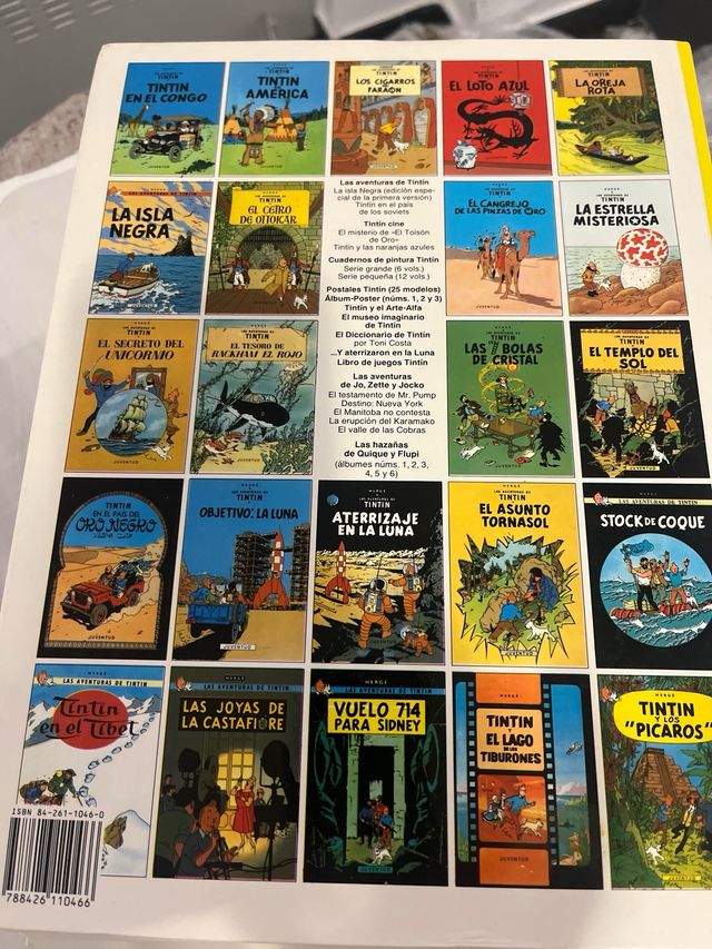 El cangrejo de las pinzas de oro (cartoné)