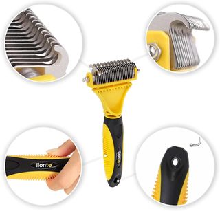 Escova/Cardadeira Cães Gatos Pelo Longo