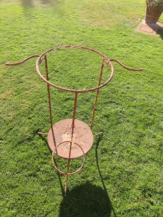 Portavaso in metallo diametro 30 cm