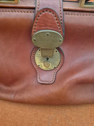 Borsa da dottore in cuoio vintage