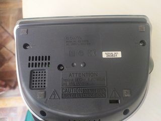 Radio Despertador Sony ICF-C273L Plata