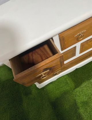 Cómoda de madera restaurada
