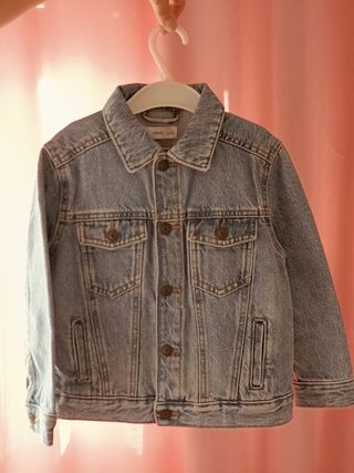 Cazadora Vaquera Mango Azul