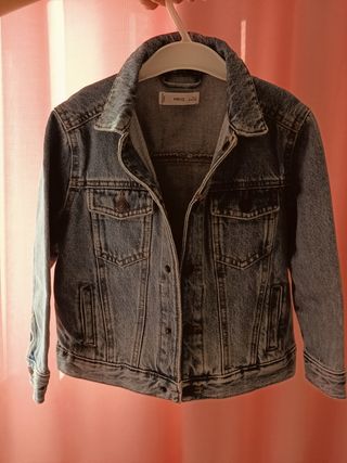 Cazadora Vaquera Mango Azul