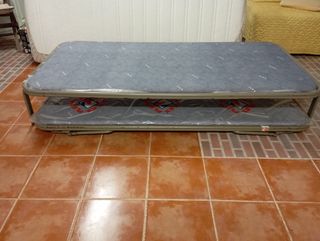 Doble somier 90cm con colchón