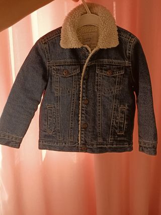 Cazadora Vaquera Forrada Primark Talla 104cm