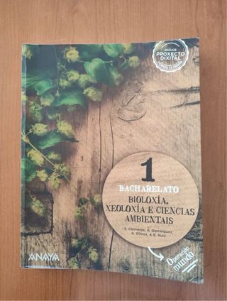 Libros de texto 1 bachillerato