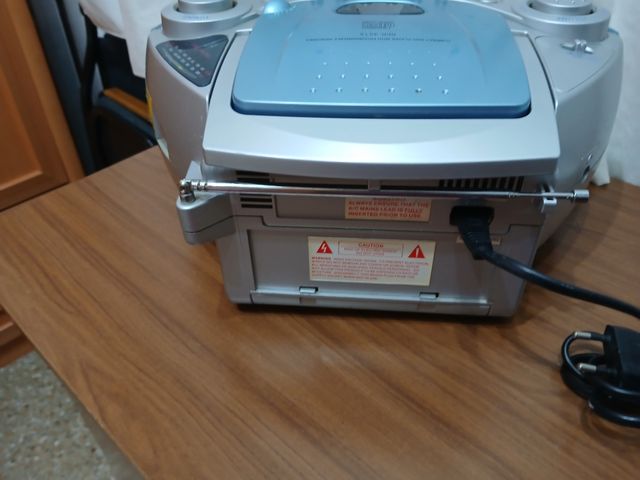 Radio CD Roadstar Azul/Plata