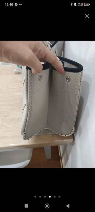 Bolso Feitales Beige 
