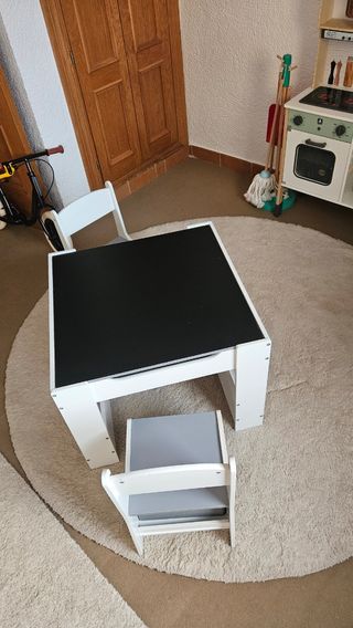 Mesa y 2 Sillas Infantil Homcom
