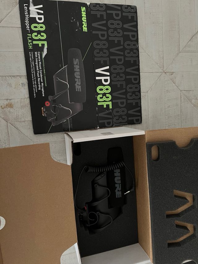 Micrófono Shure VP83F LensHopper