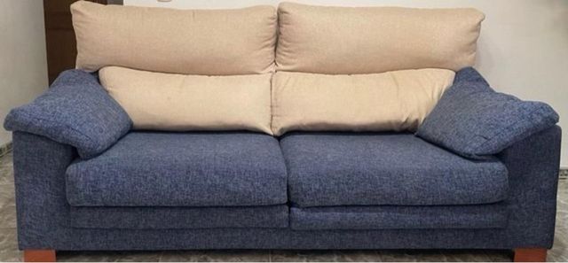 Conjunto de sofás de tela