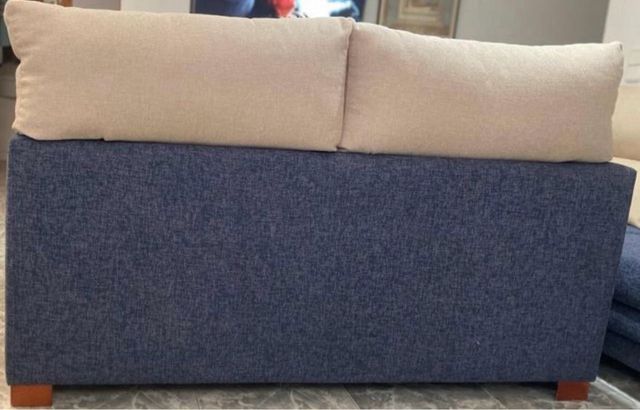 Conjunto de sofás de tela