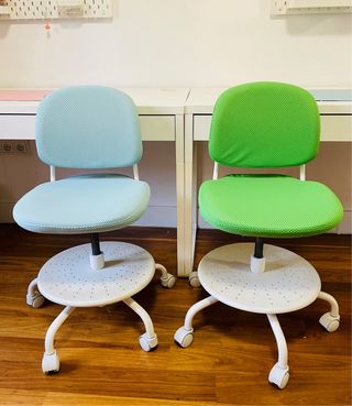 Silla giratoria infantil para escritorio