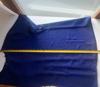 Top Evasé Azul