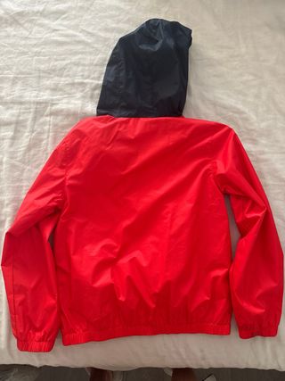 Cortavientos Hackett Niño Talla 7/8 Rojo