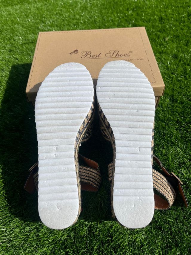 Sandalias de Plataforma con Tiras