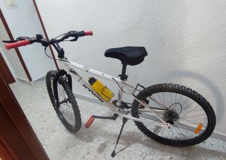 Bicicleta Rockrider 300 20 Blanca
