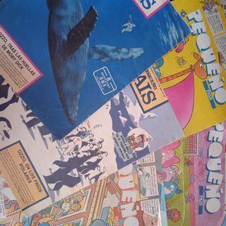 Lote comic suplemento pequeño pais años 90