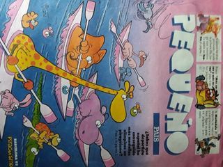 Lote comic suplemento pequeño pais años 90