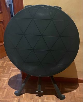 Mesa terraza jardín verde botella plegable