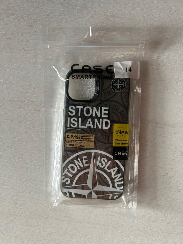 Funda Stone Island iPhone 14 Negra