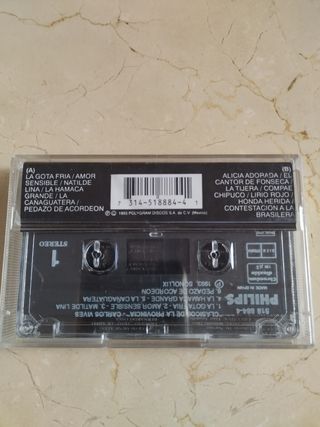 Cassette Carlos Vives Clásicos de la Provincia