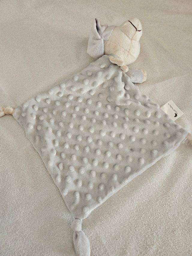 Doudou peluche oso gris sin usar