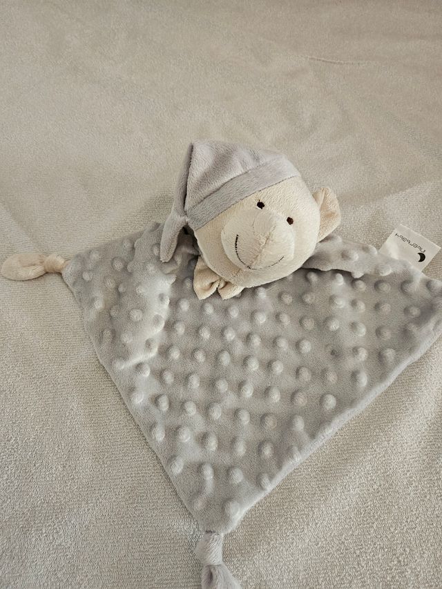 Doudou peluche oso gris sin usar